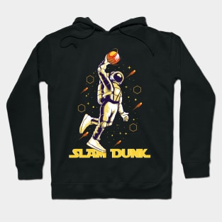 Slam Dunk Astronaut Basketball Player Hoodie